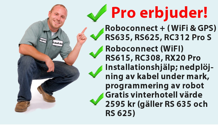 robomow uppackad