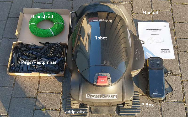 robomow i kartong